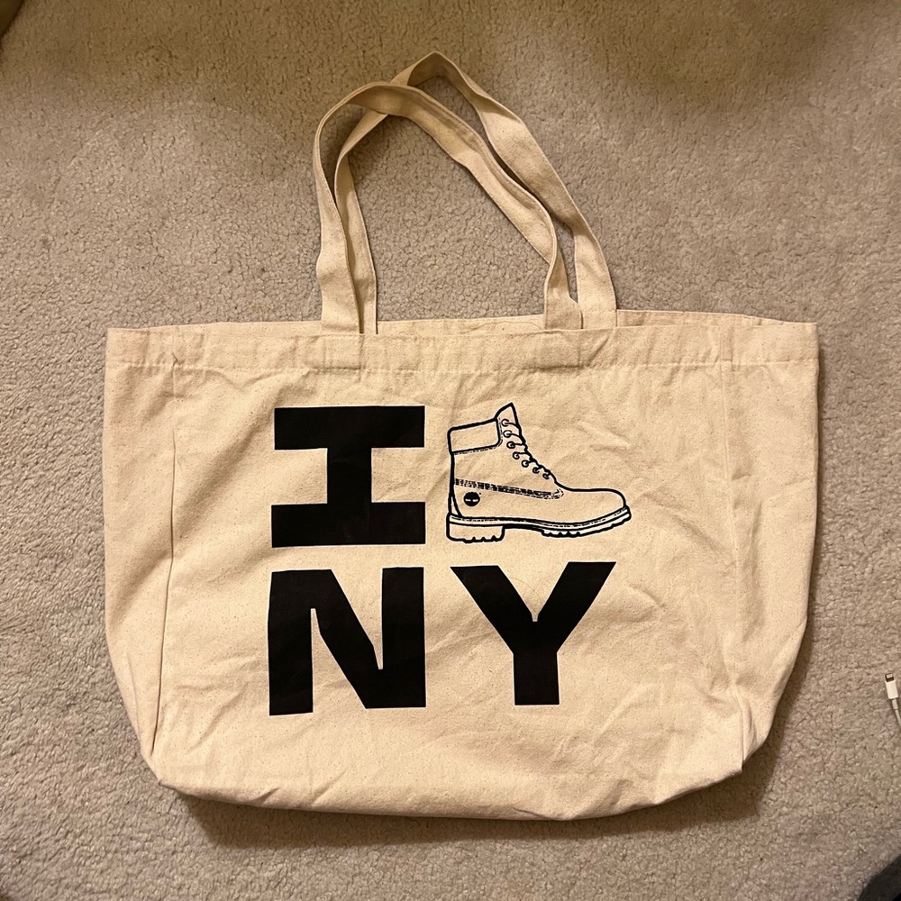 Timberland SoHo NYC tote bag